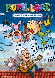 PUPU ETA LORE - HAIZEAREN HERRIRA - KARTELA