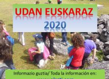 UDAN EUSKARAZ: Izen-ematea ekainaren 3tik 10era.