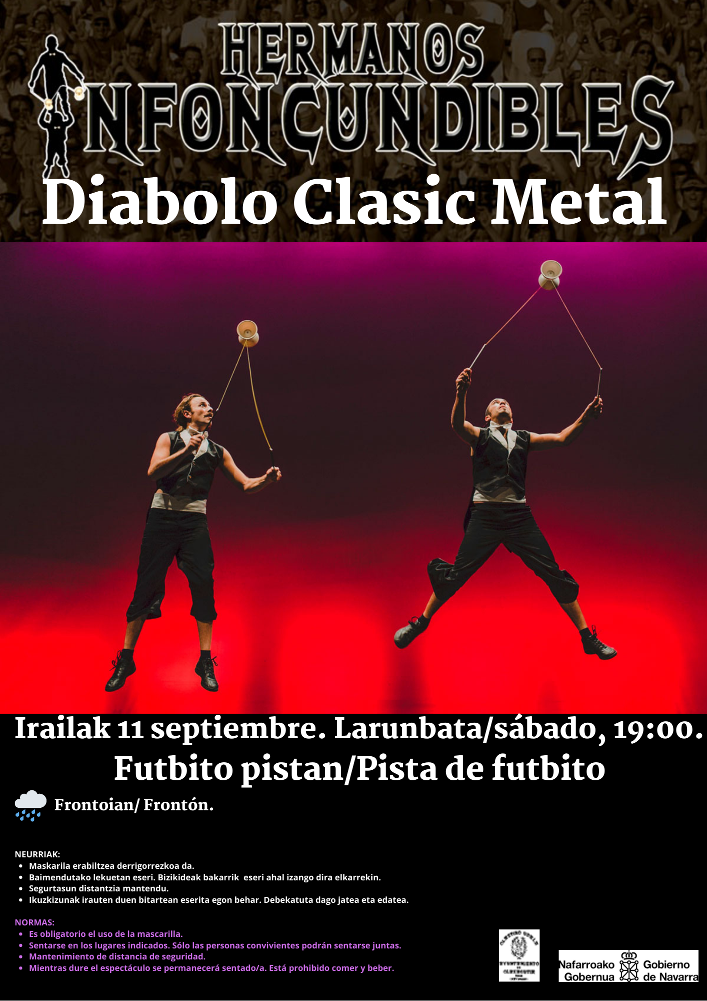 “DIÁBOLO CLASIC METAL”. HERMANOS INFONCUNDIBLES. “DIÁBOLO CLASIC METAL”. HERMANOS INFONCUNDIBLES.