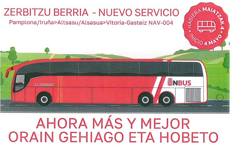 NUEVO SERVICIO DE AUTOBÚS NUEVO SERVICIO DE AUTOBÚS