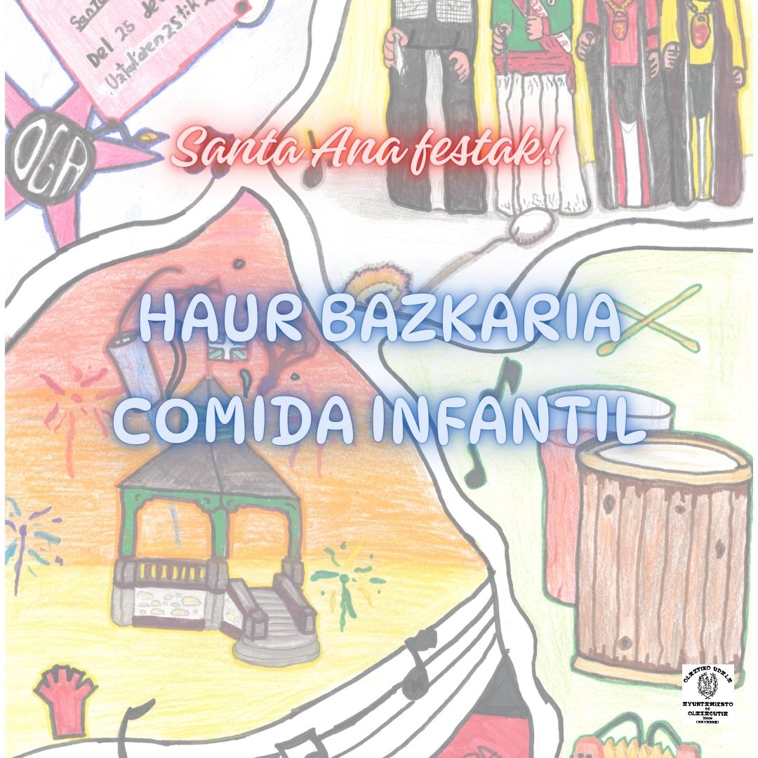SANTA ANA 2024: COMIDA INFANTIL SANTA ANA 2024: COMIDA INFANTIL