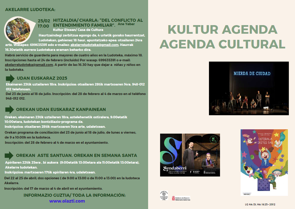 Agenda cultural