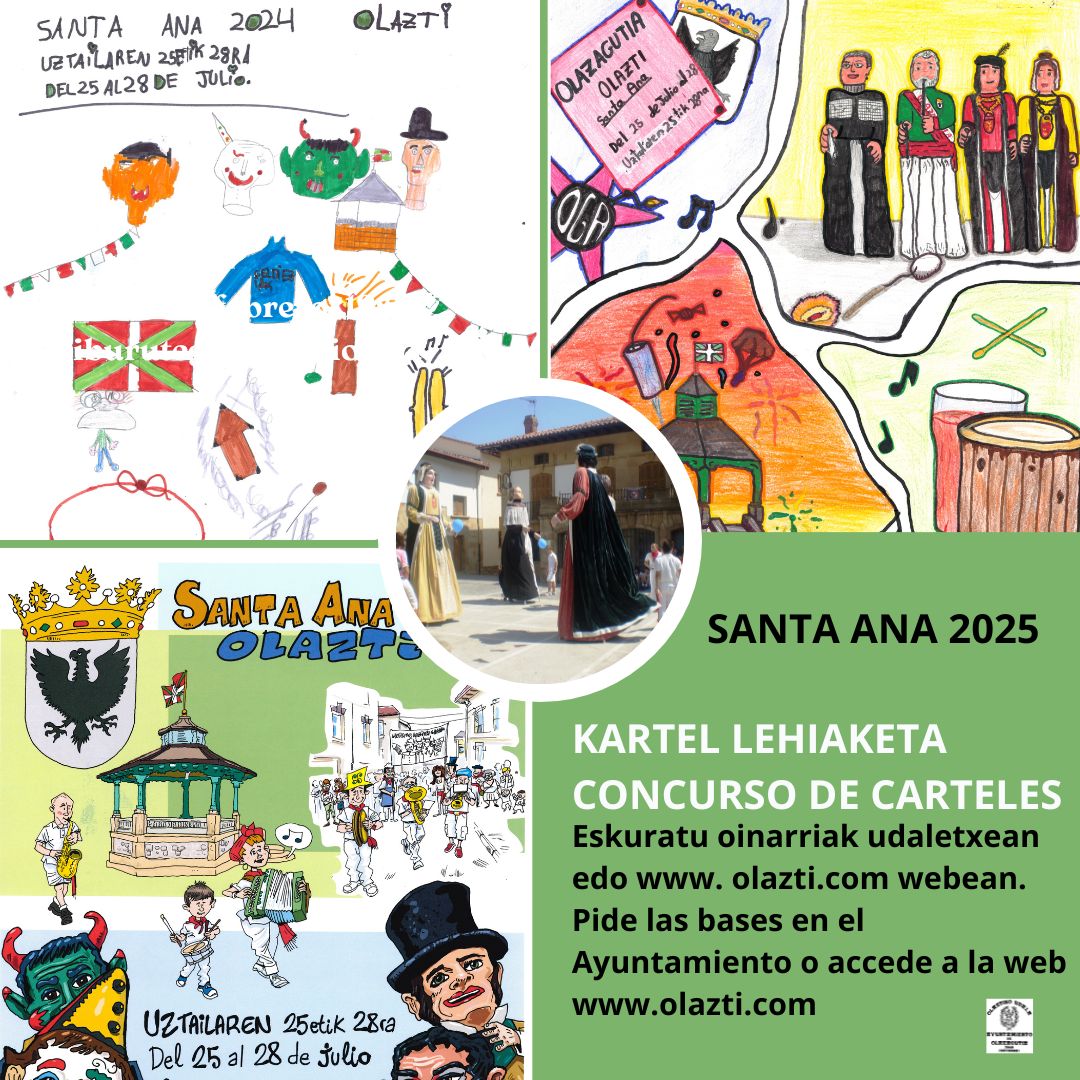 SANTA ANA 2025: KARTEL LEHIAKETA SANTA ANA 2025: KARTEL LEHIAKETA
